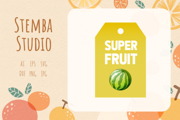 Download Fruit Tag Watermelon Vector Design Art - Watermelon vector Collection