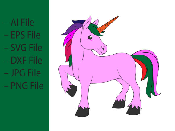 Download Cute and Pretty Unicorn Vector - Premium Resources